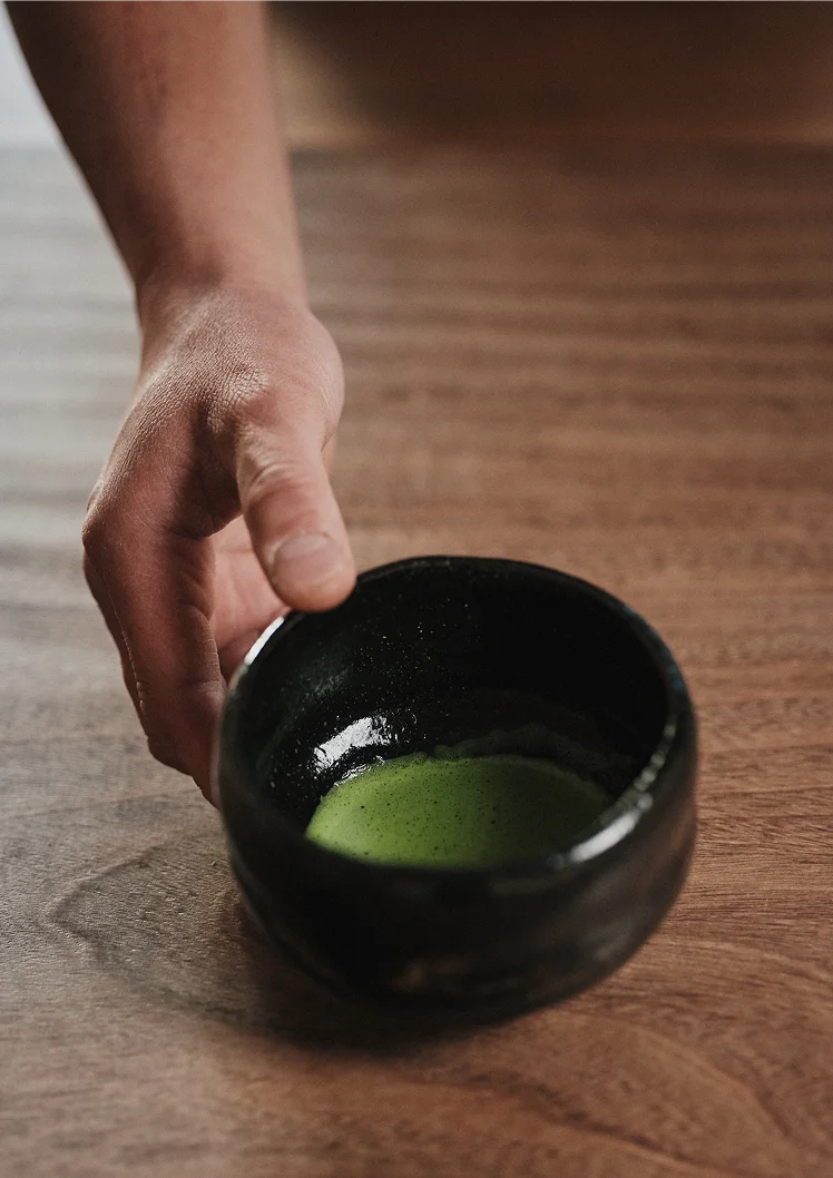 箱根強羅 KAIKA の茶の湯体験 - 抹茶一服